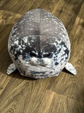 Chubby Blob Seal Pillow Plush Stuffed Animal 13 Inch No Tags