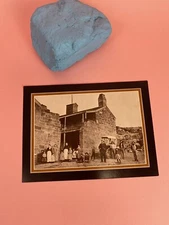 Vintage Oversized Postcard Winsor Castle At Pipe Spring Unposted