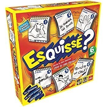 Jeux de société Esquissé 6 joueurs avec carnets effaçables et sablier inclus