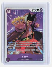 Foxy One Piece The Azure Sea's Seven #EB04-036 Super Rare Holo Foil