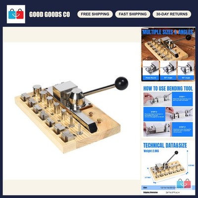 Heavy Duty Ring Bending Tool for Spoons - Professional Metalworking Equipment