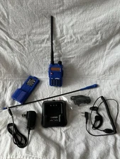 Rugged RH5-V2 Handheld Radio 5 Watt Dual Band VHF/UHF Two Way-Extended Battery