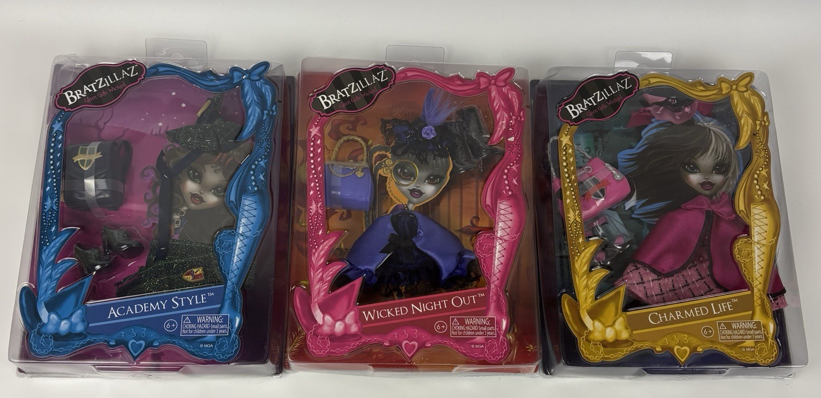 Bratzillaz Bratz Fashion Pack  2012 Lot Of 3! Academy! Wicke