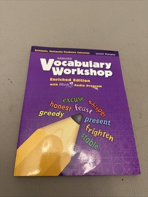 Vocabulary Workshop Level Purple Systematic, Multimedia Vocabulary Instruction