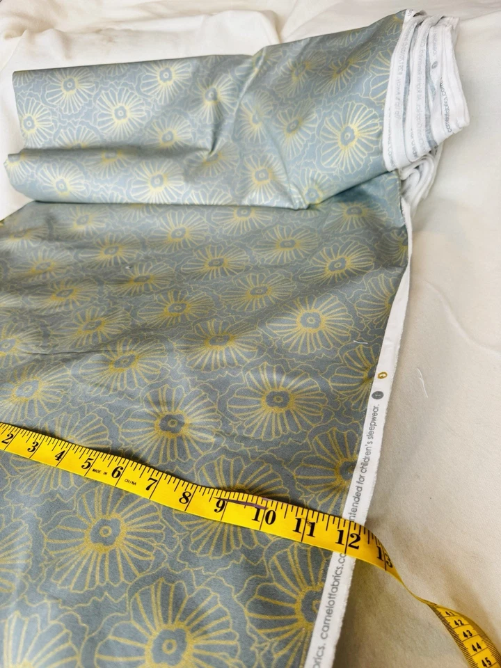 Quilt Shop Calidad Metálico Floral Algodón Camelot, 13 Yardas Tela Edredón Premium Foto 4 de 4