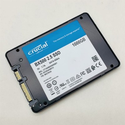 Crucial by Micron BX500 1TB SATA 6Gb/s 2.5'' SSD CT1000BX500SSD1 (86% Health)