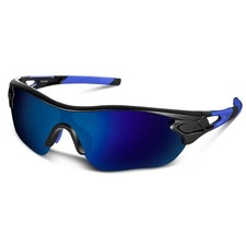 Polarized Sports Sunglasses for Men Youth Baseball Cycling Running Driving Fi...