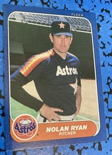 1986 Fleer - Nolan Ryan #310; Near Mint
