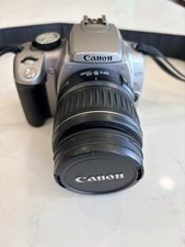 Canon EOS Rebel XT 350D DSLR Camera 18-55mm 75-300mm Lens, Battery - WORKS