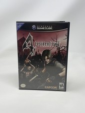 Resident Evil 4 Nintendo GameCube Complete CIB Black Label Pristine Discs Tested