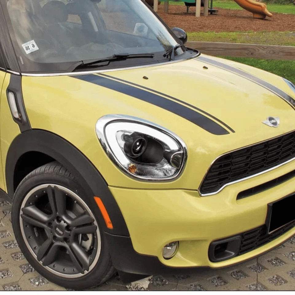 Kit fari LightTube a LED neri per BMW MINI R60 R61 Countryman 2010-2016 - Immagine 4 di 4