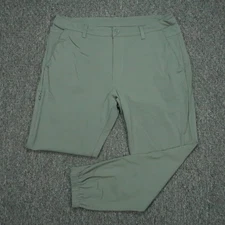 BYLT Pants Mens 38x29 Green Everyday Jogger Stretch Zip Pocket