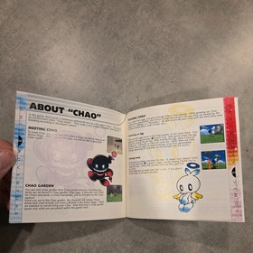 Sonic Adventure 2 Sega Dreamcast Instruction Manual Booklet ONLY THE MANUAL