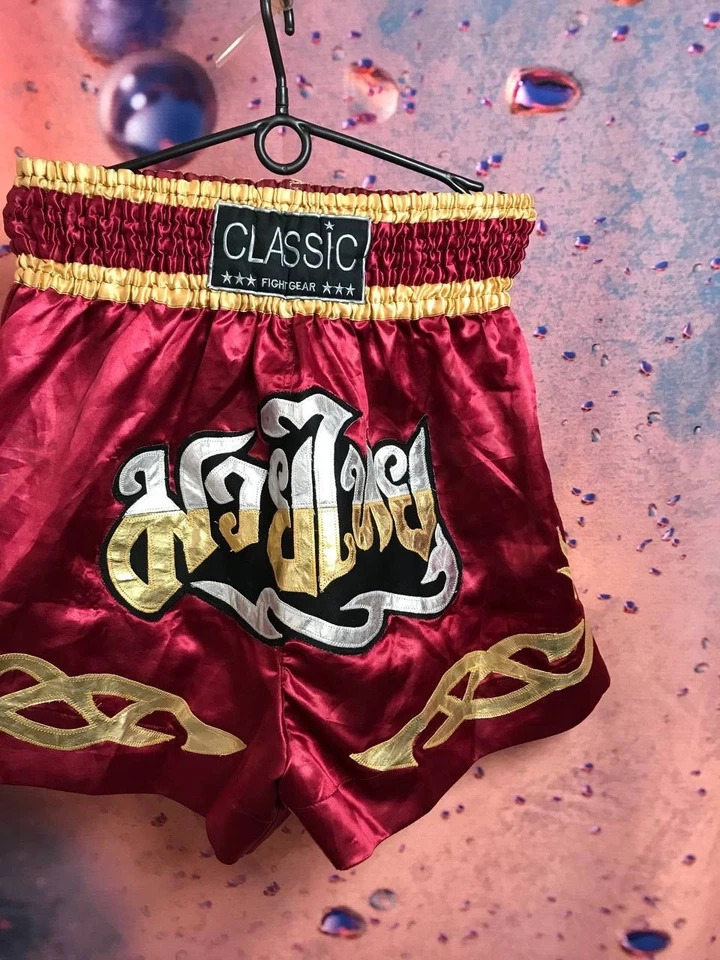 Vintage Thai Boxing MMA Shorts - Image 2 of 4