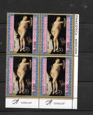 PARAGUAY SC#1307 1970 MNH XF NIDE ART PAINTING BLOC OF 4 COMMEMORATIVE STAMPS