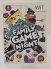 Hasbro Family Game Night (Nintendo Wii, 2008) CIB With Manual