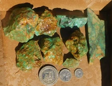 Turquoise rough 1lb high grade natural hard Blue Silver #2 Mine Tonapah NV