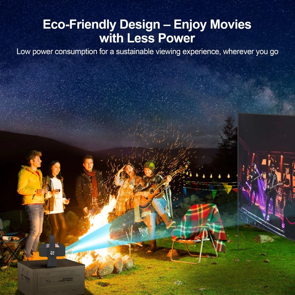 1080p Dual Screen Projector - Image 4 of 4