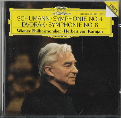 Karajan - Schumann / Dvorak: Symphonie No. 4 & 8 - 1990 - CD