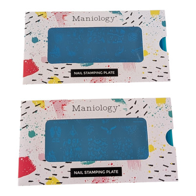 Maniology Nail Stamping Bewitched Plates - Potions m151 and Wizards Welcome m152