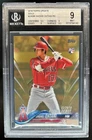2018 Topps Update Shohei Ohtani RC Gold Rookie #/2018 Angels BGS 9