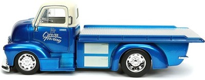 Jada JA30453 DC_Comics 1:24 1952 Chevy COE Pickup avec Figurine Wonder Woman, Multicolore