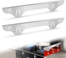 2 Pack Stove Gap Covers, 316 Stainless Steel, Length 25.5"-51"