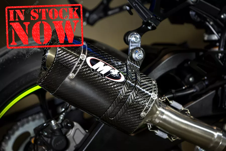 M4 Exhaust Suzuki GSXR1000 2017 to 2026 Slip On Carbon TECH-1