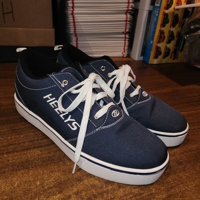 HEELYS Pro 20 Wheels Sneakers Mens Sz 12 Womens Sz 13.5 Shoes Sneakers Blue NEW