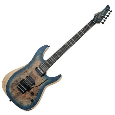 Schecter Reaper-6 FR-S - Satin Sky Burst Electric Guitar Ebony Fingerboard - SCH