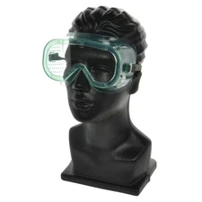 Clear Viny Direct Vent Protective Goggles with Standard Lens