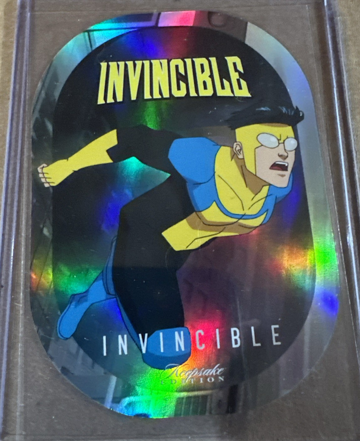 Keepsake Edition Invincible Ovalocity Mark Grayson #151 Die-Cut Insert/Parallel