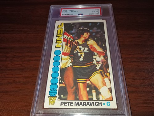 Pete Maravich #60 1976 Topps card