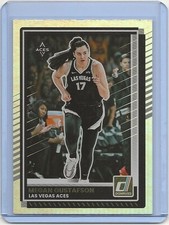 2025 Panini Donruss Holo Megan Gustafson WNBA #36 Las Vegas Aces
