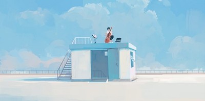 Anime Art Digital 11x17 Poster