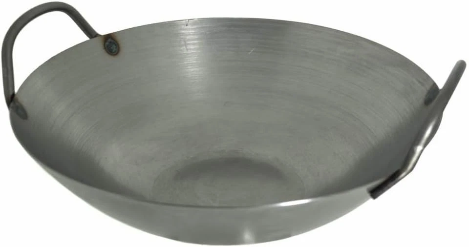 Carbon Steel Flat Bottom Wok with Two Side Handle, 14 Gauge Thickness, USA Made
Opens in a new windo