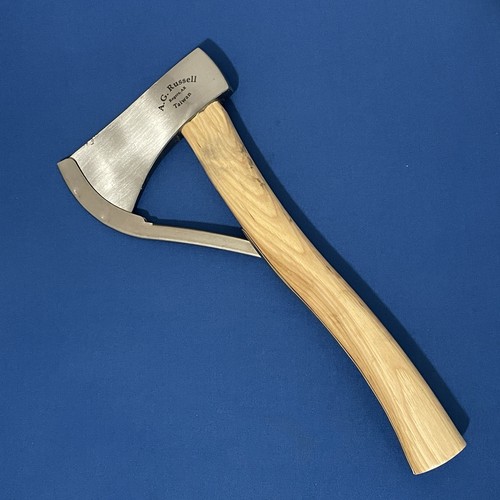 A.G. Russell Safety Hatchet Axe Stainless Steel Blade And Guard