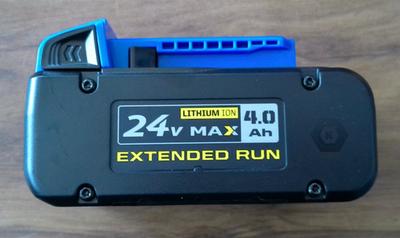 #ad Genuine Kobalt 24V MAX 4.0 Ah KB 424A 06 Extended Run Battery w USB Free Ship $49.87