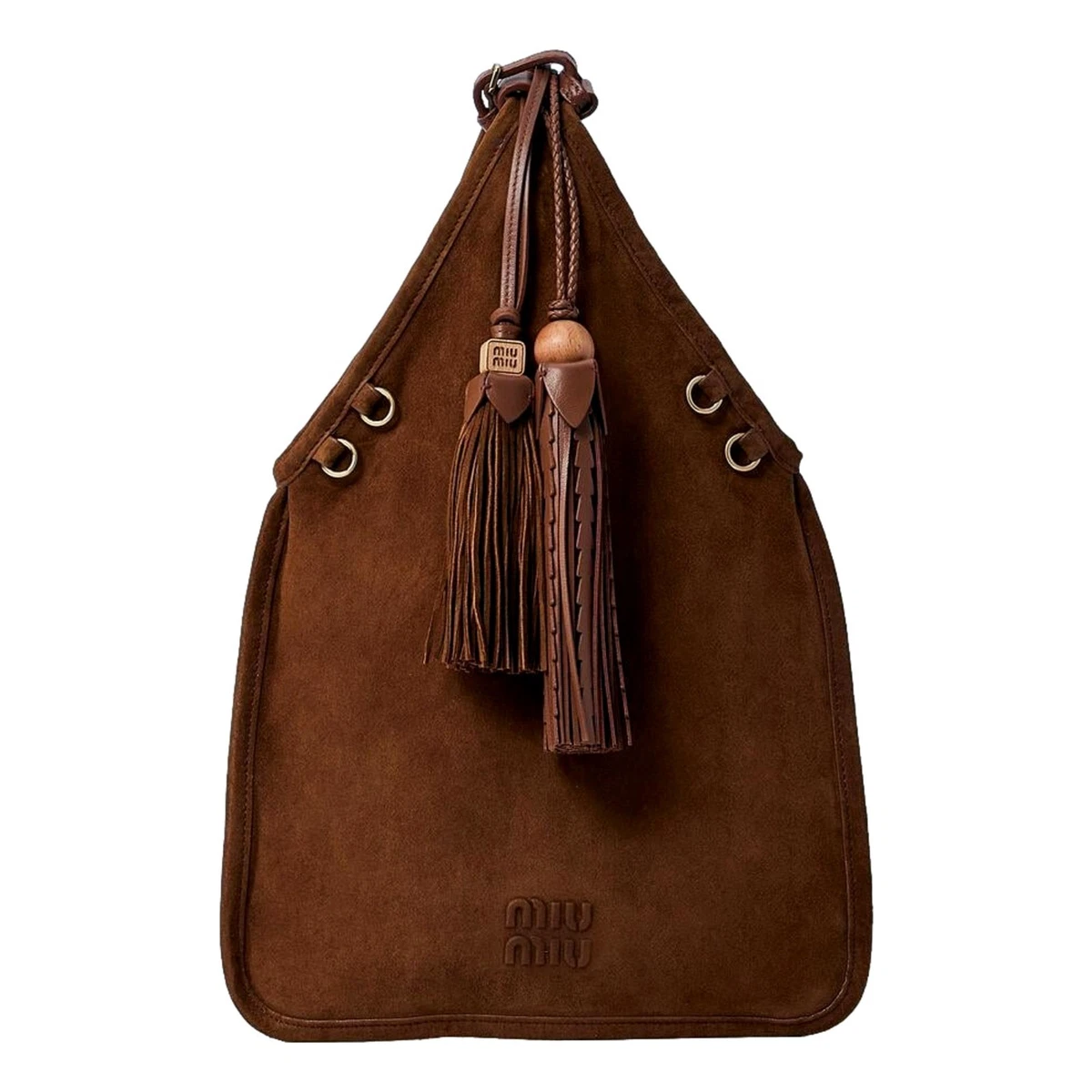 Miu Miu Mini Leather Exterior Bags & Handbags for Women for sale