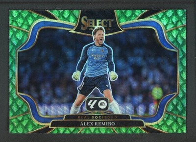 2025-26 ALEX REMIRO 27/28 PANINI SELECT LA LIGA FIELD LEVEL JADE DRAGON SCALE
