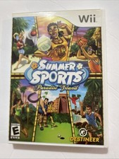 Summer Sports Paradise Island (Nintendo Wii, 2008) CIB, Good