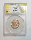 1913 VAR1 BUFFALO NICKEL AU58 ANACS