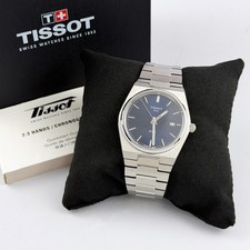 TISSOT PRX 40MM Men's Blue Dial Stainless Steel Quartz Watch T137.410.11.041.00