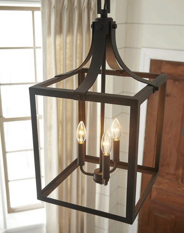 Generación Iluminación - Pasillo/Vestíbulo Linterna de 3 luces Foto 2 de 4