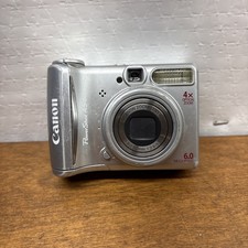 Canon PowerShot A540 Digital Camera 6.0MP 4x Zoom – As-Is / Untested