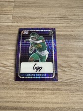 2023 Leaf Pro Set Grant DuBose RC Auto 2/6 Rookie Wide Receiver Purple SSP