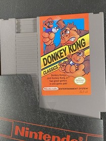 Donkey Kong Classics (Nintendo NES, CIB, Complete w/ Box & Manual, Authentic)