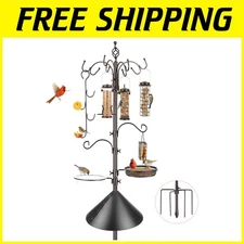 Bird Feeding Station Kit with Squirrel Baffle