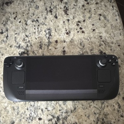 Valve Steam Deck Handheld Gaming Console Black USB-C Wi-Fi Capability