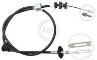 A.B.S. Kupplungsseil Kupplungszug K28690 FüR Ibiza VW Seat Inca Polo 3 Classic 2